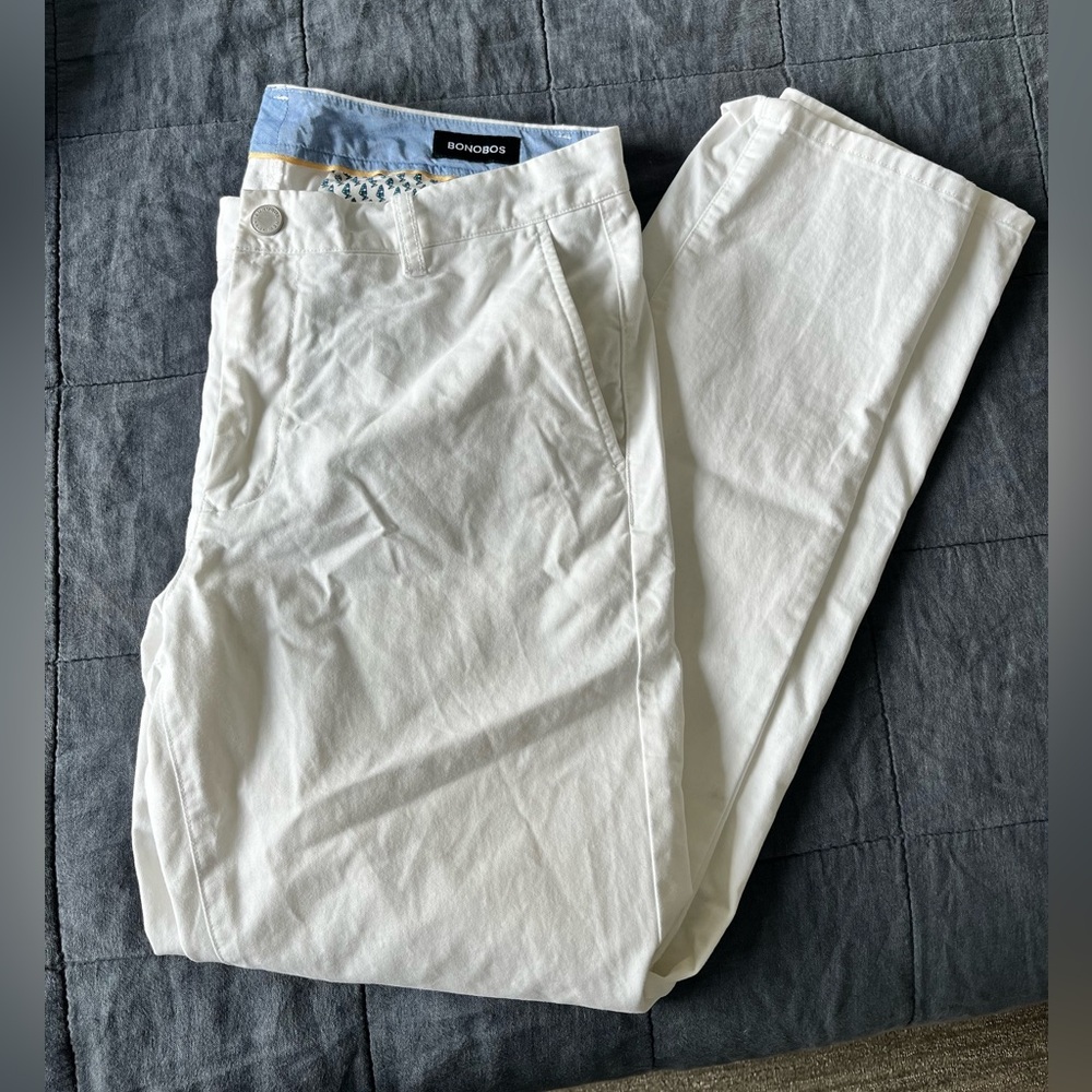 Bonobos White Pants